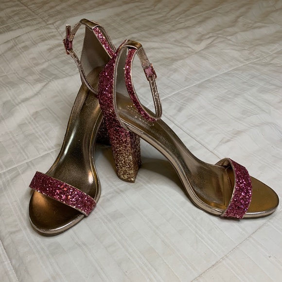 Sparkly Strappy Heels - Picture 4 of 4